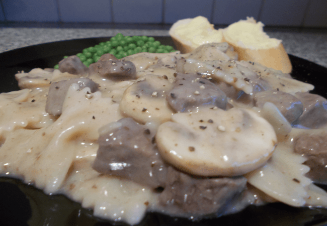 Beef Stroganoff