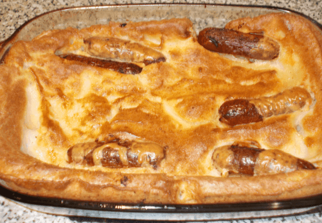 English Toad in the Hole