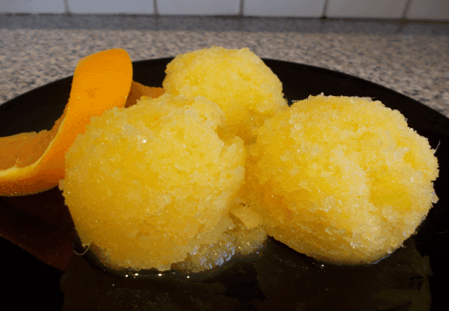 Pineapple Orange Sorbet