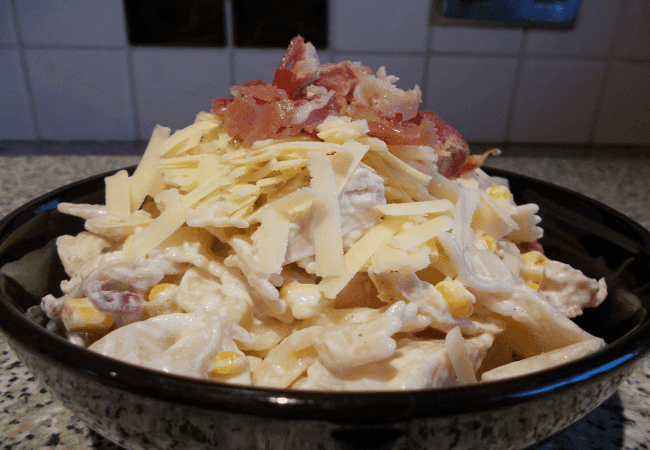 Ranch Chicken Pasta Salad