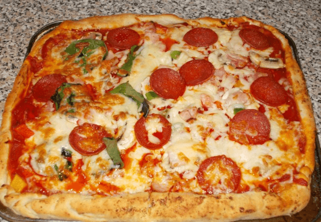 Img for Thin crust pizza