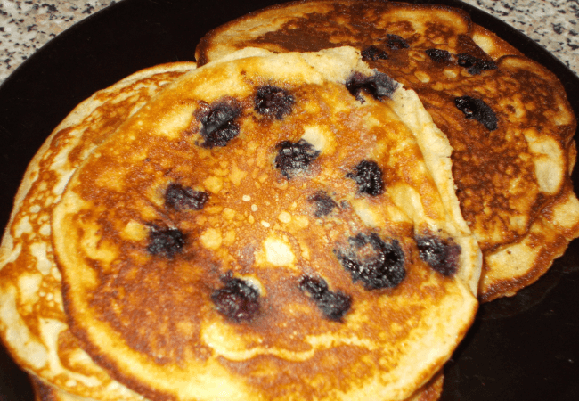 Img for Blueberry Pancakes