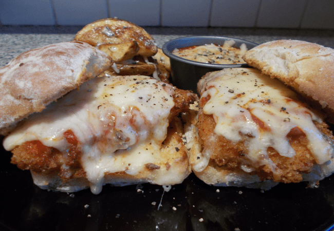 Img for Chicken Parmesan Sliders 